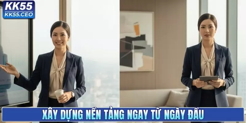 Xây dựng nền tảng thương hiệu từ những ngày đầu
